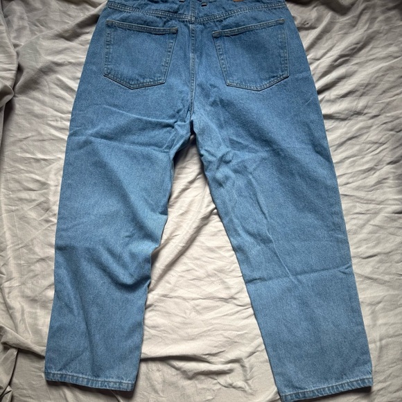 Vintage Cross & Windsor Denim Jeans Light Wash Relaxed Fit 36x29 100% Cotton - Picture 2 of 6